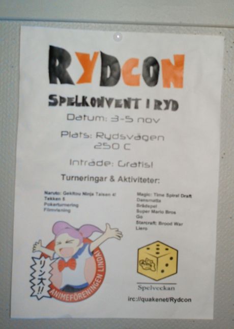 Rydcon poster